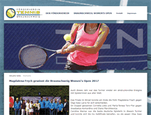 Tablet Screenshot of braunschweig-tennis.de